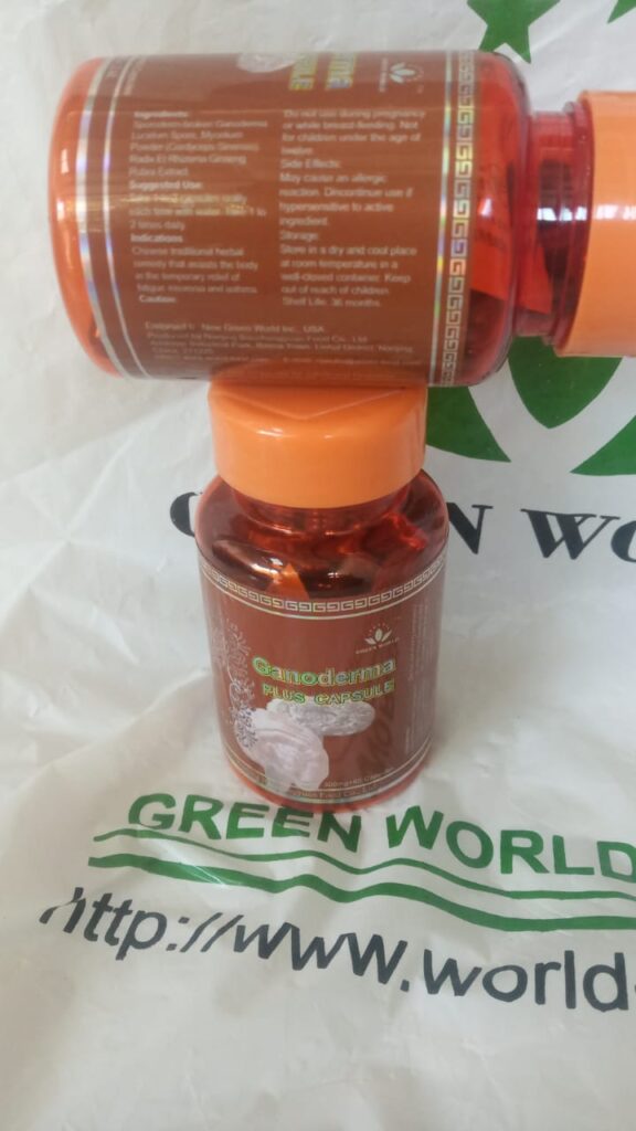 Green World Ganoderma Plus Capsule 0085